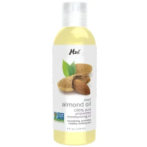 100% Pure Sweet Almond Oil Moisturizing Oil for Face and Body Promotes Healthy Looking Skin