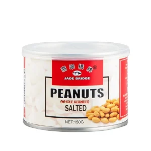 150g/185g Salt roasted Organic Peanuts Protein Rich and Crispy 24 Months Shelf Life from Manufacturer Jade Bridge