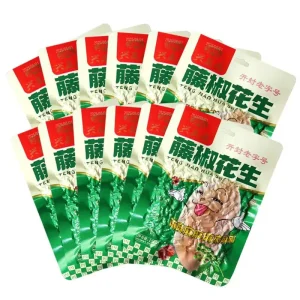 150g Vacuum Packed Spicy Peanut Snacks Spiced Dry Roasted Spicy & Numbing Peanuts Savory Appetizer & Roasted Peanut Treats