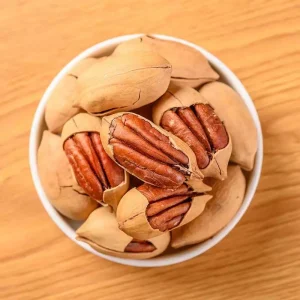 2187 Bi Gen Guo Factory Direct Milky Flavor Roasted Pecan Nuts Pecan Nuts Yummy Dried Fruit for Snack
