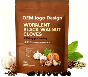 240 Softgels Wormwood Black Walnut Cloves Adult Use Immune Support Supplement