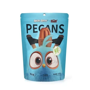 5 Flavors Fresh Roasted Nut Snack Set in Stand up Pouch Assorted Pecan Almond Cashew Walnut Macadamia 252g