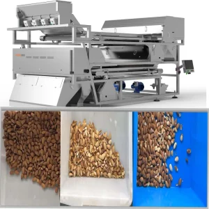 Almond Color Sorter Machine With AI Deeply Learning