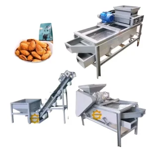 Almond Nuts Sheller Machine Apricot Kernel Shelling Machine Almond Nut Shell Separator Machine