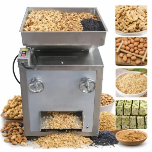 Almond Slicing Cutting Machine Walnut Almond Cutter Macadamia Nut Crusher Multi Functional Cocoa Beans Hulling Machine