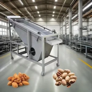 Almond Walnut Kernel Separator Machine Cashew Seed Shell Separating Palm Kernel Cracking Husking Cleaning Peeling