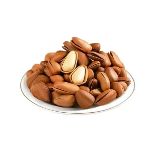 Bag of Northeastern Large Pine Nuts Blanched Open Red Pine Nuts Fresh Grade 1 Pine Nuts No Ingredients