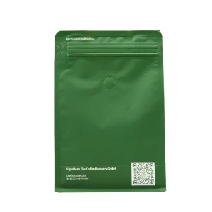 Biodegradable Kraft Paper With Intricate Logo For Pine Nuts Side Gusset Bags