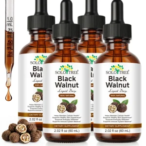 Black Walnut Liquid Drops 60mL Low MOQ Ready Stock Supplement
