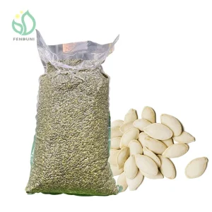 Certified Organic Light Green Raw Dried Pumpkin Seeds Inner Mongolia Vacuum Packed 25kg