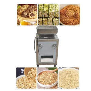 Chestnut Cashew Peanut Hazelnut Almond Cutting and Milling Machine for Vegetable Processing with Engine 220V/380V 1100W