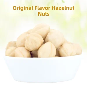 Chinese Wild Hazelnut Kernels with Plump and Intact Seeds Shells and Skins Removed