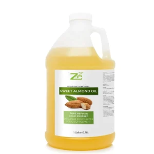 Cold Pressed Sweet Almond Oil for Skin Body Oil 100% Pure Organic Almond Oil for Hair Body Care