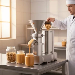 Commercial Nut Peanut Colloid Mill Grinder Pistachio Hazelnut Almond Cashew Sesame Paste Grinding Peanut Butter Making Machine