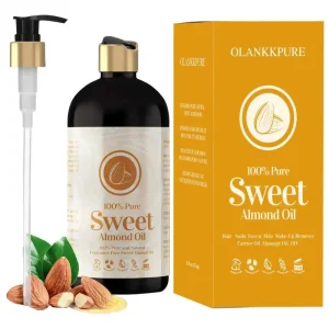 Cosmetic Grade Cold Pressed Sweet Almond Oil Pure Essential Oil Moisturizer for Baby Care Seed Origin for Massage