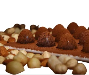 Custom Candy Factory Sales Gift Box Wrapped Chocolate Premium Chocolate Hazelnut Truffles