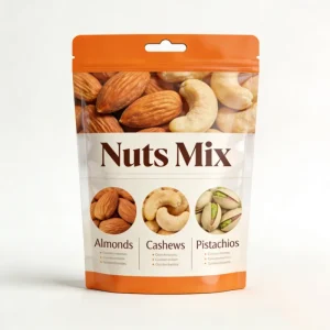 Custom Doypack Dried Fruit Food Package Pouch Stand up Ziplock Peanut Walnut Bags Pine Peanuts Mixed Cashew Nuts Packaging Pouch