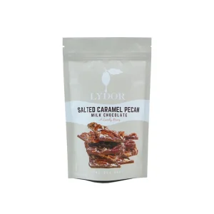 Custom Printed 300g 500g Almond Caramel Pecan Nut Snack Food Plastic Packaging Bags for Nuts Kernel Peanut Cashew Almond
