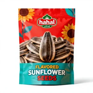 Custom Printed Vacuum Sealed Bag for Roasted Sunflower Seeds With Aroma Barrier Foil Lock Freshness Packaging