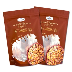 Custom Waterproof Pine Nuts and Dried Fruit Food Packaging Bag Food Grade Bag for Cranberries Peanut Cashew Snack