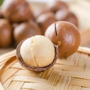 Customized Creamy Dried Macadamia Nuts 250g Raw Thin Skinned Open Snack Hand Peeled Yunnan Origin Food Dropshipping