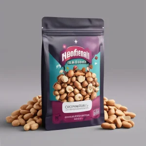 Customized Doypack Stand up Top Zipper Dried Fruit Food Package Pouch Peanut Walnut Bag Pine Peanuts Mixed Cashew Nuts Packaging