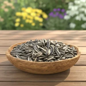 Customized Packaging Raw Large Size Black Stripes Dried Sunflower Kernels Snacks Food Healthy Nutritious DYTD 12 Months Shelf