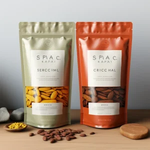 Customized Printed Plastic Aluminum Foil Mylar Zipper Food Pistachio and Cashew Nuts Snack Packaging Stand up Pouch