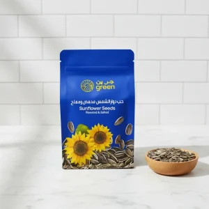 Customized Sunflower Seeds Food Packaging Bag Eight Sided Sealing Heat Seal Zipper Resealable Food Grade Materials