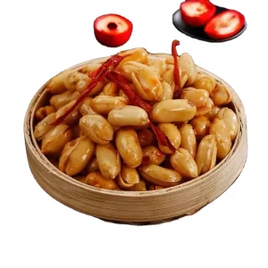 Dried Crispy Peanuts with a Spicy Kick Delicious Snack