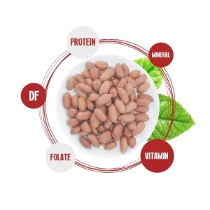 Dried Fried Low-Salt Peanut Nuts with Good Taste Customised Packing
