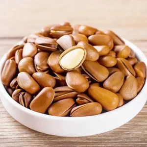 Dried Pine Nut Snack Dry Taste Cooked Style Packaged in Bag Food Pattern