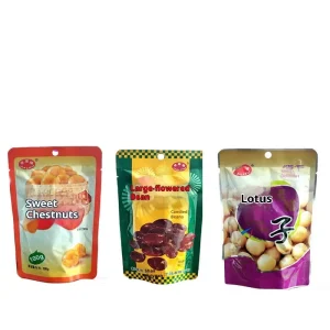 Dried Ready to Eat Chestnut Kernels & Lotus Seeds & Broad Beans Nuts 100g 540 Days Shelf Life Room Temp Storage