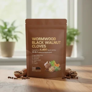 Dropshipping OEM Custom Formula 18 in 1 240 Capsules Mugwort Black Walnut Clove Natural Energy Adult Organic Antioxidant Softgel