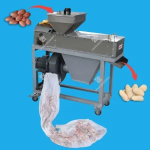 Easy Operation Nuts Processing Roasted Peanut Blanching Machine