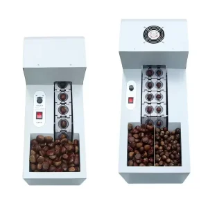 Electric Chestnut Cutter Hazelnut Slitting Machine Single Chain Incision Opening Device Engine Core Component for Nut Processing