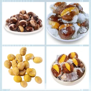 Export Bulk IQF Frozen Chestnut IQF Frozen Peeled Chestnut