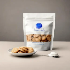 Factory Direct Custom Plastic Mylar Resealable Zip Moisture Proof Food Grade Raw Walnut Food Pouch