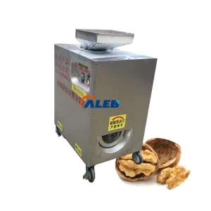 Factory Direct Pecan Hulling Machine 304SS Food Grade Output 200kg h Walnut Nuts Peeler Cracker Machine