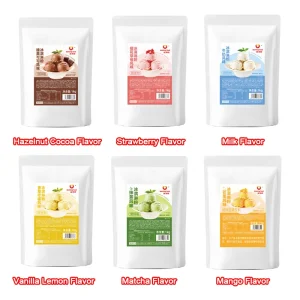 Factory Direct Sales 1KG Store Milk Tea Shop Beverage Shop Preferred 6 Flavors of Soft Ice Cream Powder in Bags