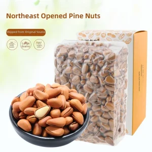 Factory Direct Sales, 500g Bulk Pine Nuts, Organic Healthy Snacks, Private Label Available