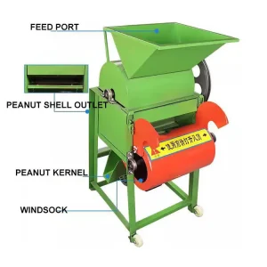 Factory Direct Sales Multifunctional Semi-Automatic Groundnut Sheller Machine Peanut Sheller
