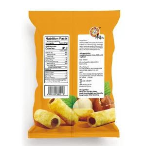 Factory Outlet Grain Snacks Peanut Butter Puffs with Hazelnut Flavor