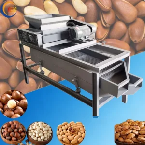 Factory Price Macadamia Nuts Shell Cutting Machine Macadamia Pecan Nut Cracker Machine