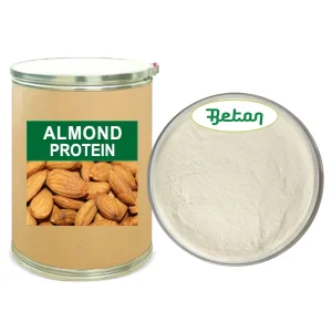 Food Grade Natural Sweet Almond Seed Extract Protein Powder 60% Almond Protein Powder