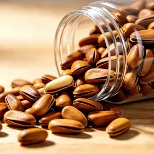 Fresh Spot Original Northeast Open Pine Nuts 500g Hand peeled Shelled Kernels Room Temperature Storage Bag/canned