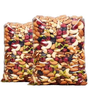 Fried Salty Hard Barrel Packed 500g 8 Types Mixed Nuts and Dried Fruits Peanuts Kernel Snacks