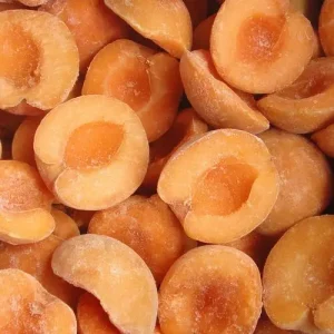Frozen Apricots with Natural Sweet Flavor for Dessert and Jam Applications