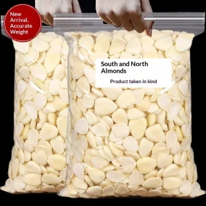 Fujian Longhuang Apricot Peel Sweet Almond 500g Bitter free Baked Nuts Bulk Specialty Healthy Snacks Crispy