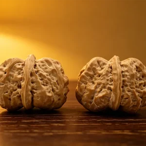 Handmade Wooden Handicraft Curated Collection Decor Anxiety Relief Massage Walnuts Chinese Walnuts